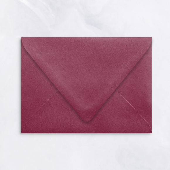 Carmine or Dahlia Envelopes