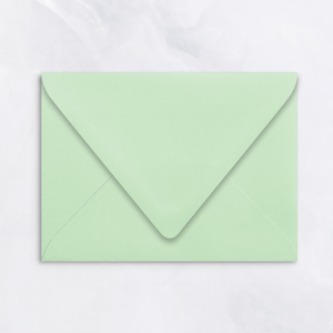Mint Green Envelopes