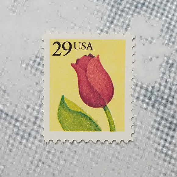 Tulip stamps $0.29