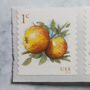 Apples stamps $0.01