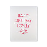 Happy Birthday Lovely {more colors available}