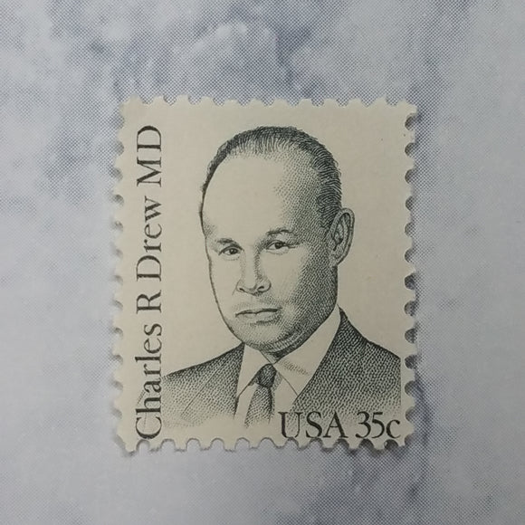Charles Drew stamps $0.35