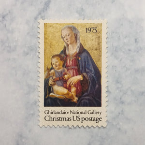 Ghirlandaio '75 Christmas stamps $0.10