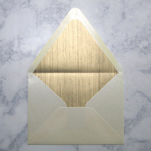 Gold Woodgrain Liners & Pre-Lined Envelopes