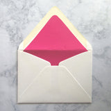Pink Croc Liners & Pre-Lined Envelopes
