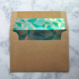 Holiday Prism Liners & Pre-Lined Envelopes