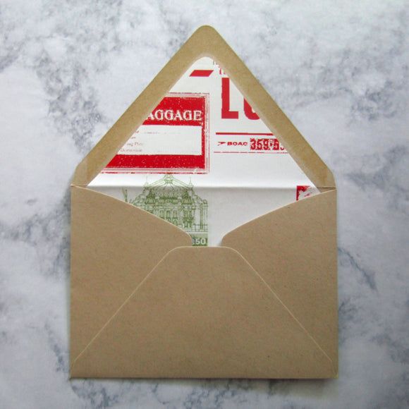 Travel Liners & Pre-Lined Envelopes