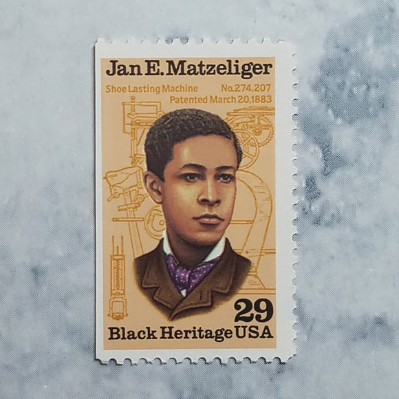 Jan E Matzeliger stamps $0.29