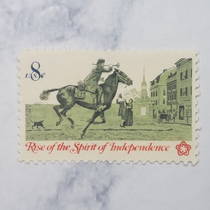 Rise of the Spirit of Independence stamps