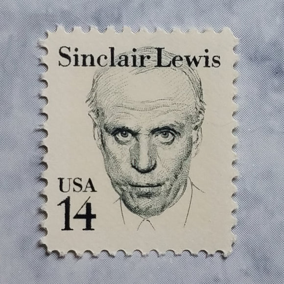 Sinclair Lewis stamps $0.14
