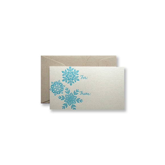 Snowflake Gift Enclosures