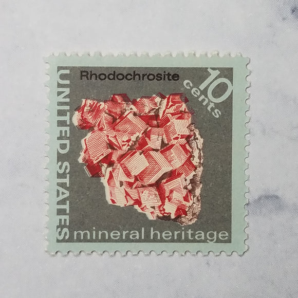 Rhosochrosite stamps $0.10