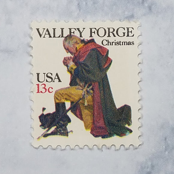 Valley Forge stamps $0.13