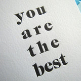 You Are the Best Cards